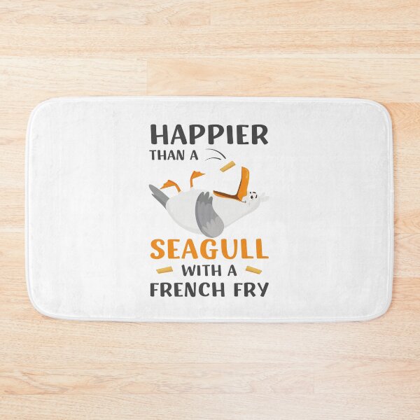 Item preview, Happier Than A Seagull With A French Fry designed and sold by appareltolove.