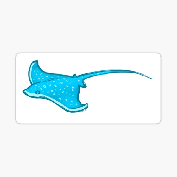 Item preview, Eagle Ray Sticker designed and sold by VantaRay.