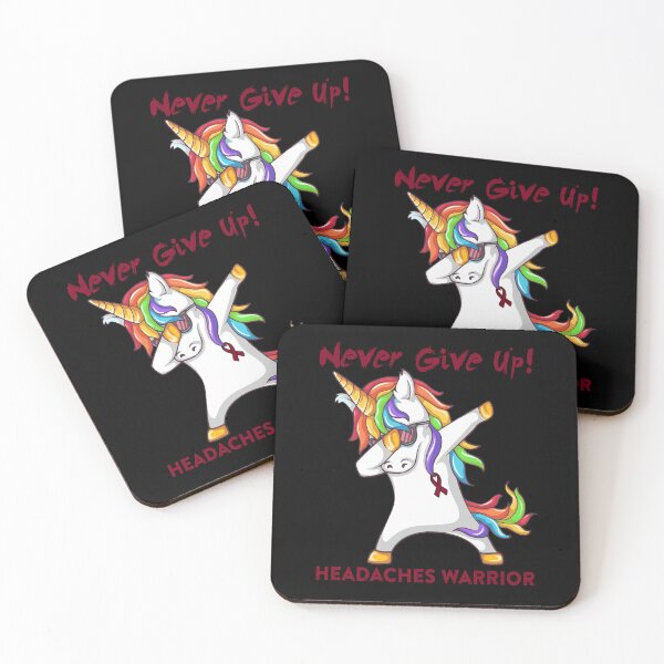 Item preview, Headaches Warrior - Never Give Up! - Support Headaches Warrior Gifts designed and sold by whlrcheryl.