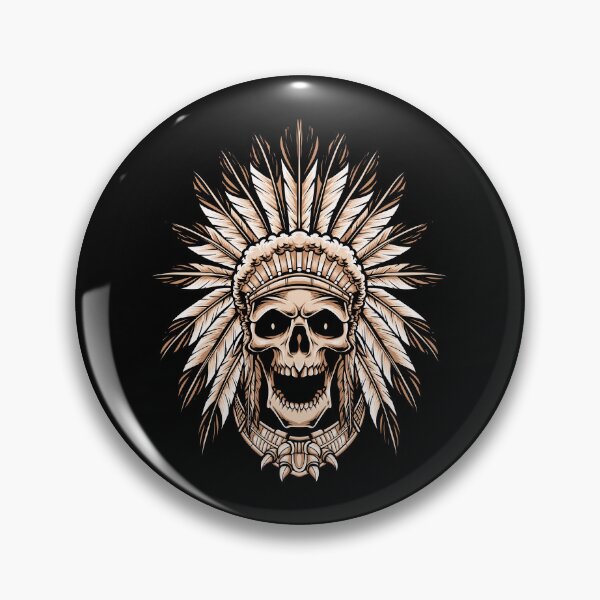 Item preview, Indian Skull designed and sold by Zackdesigns30.