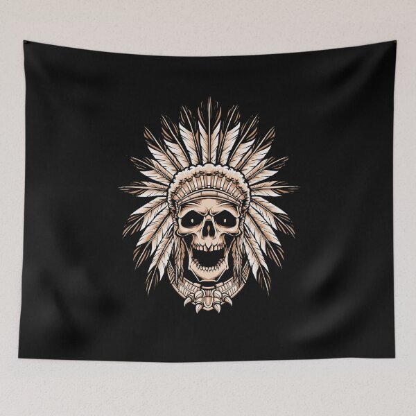Item preview, Indian Skull designed and sold by Zackdesigns30.