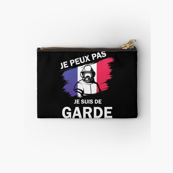 Aperçu de l'œuvre Je peux pas je suis de garde : Cadeau sapeur pompier créée et vendue par thegiftedadult.