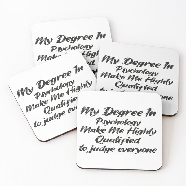 Item preview,  my degree in psychology make me highly qualified to judge everyon designed and sold by Mer Yem.
