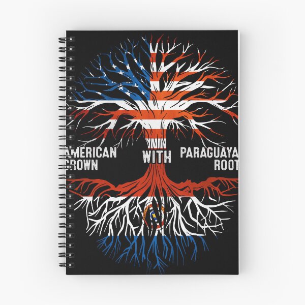 Item preview, American Grown With Paraguayan Roots Tree Paraguay Flag designed and sold by MoHaCo.