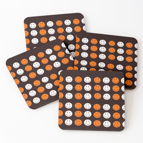 Item preview, Orange smileys  designed and sold by Kandi Hohenberger.