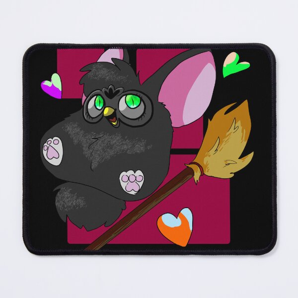 Item preview, Witch's Cat Cute Halloween Furby designed and sold by FearwithaB.