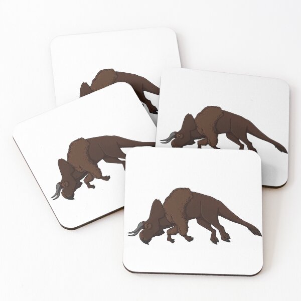 Item preview, Nasutoceratops Bison designed and sold by Upbeat-Cryptid.