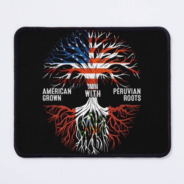 Item preview, American Grown With Peruvian Roots Tree Peru Flag designed and sold by MoHaCo.