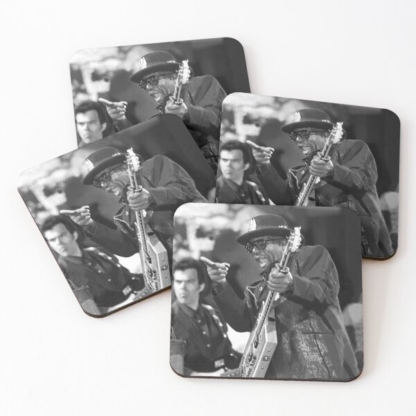 Item preview, Bo Diddley - BW Photograph designed and sold by ConcertImages.