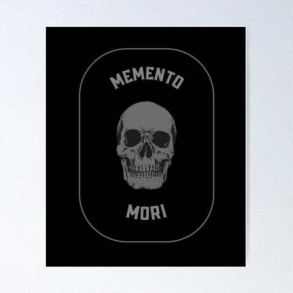 Artikel-Vorschau von Memento Mori: Einfache Schädelausgabe, designt und verkauft von SimpleDark.