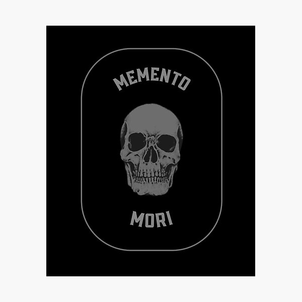 Artikel-Vorschau von Memento Mori: Einfache Schädelausgabe, designt und verkauft von SimpleDark.
