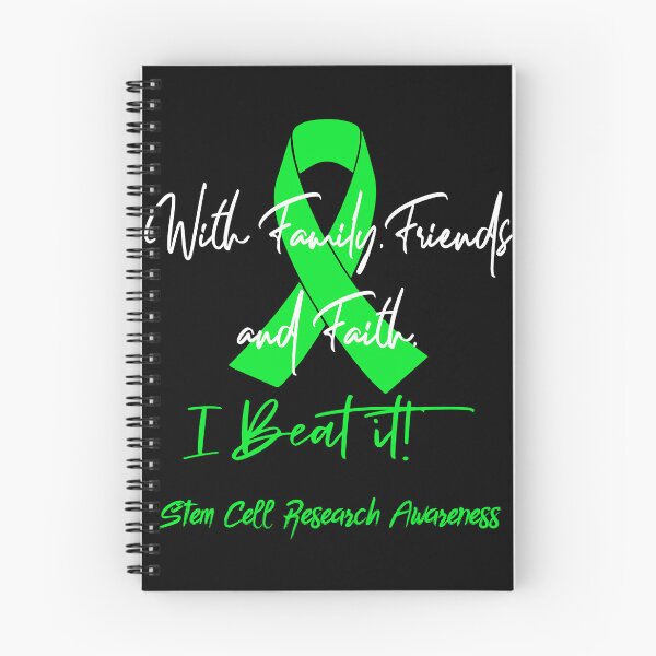 Item preview, Stem Cell Research Warrior - With Family, Friends, and Faith - I BEAT IT! designed and sold by Robbsyn.