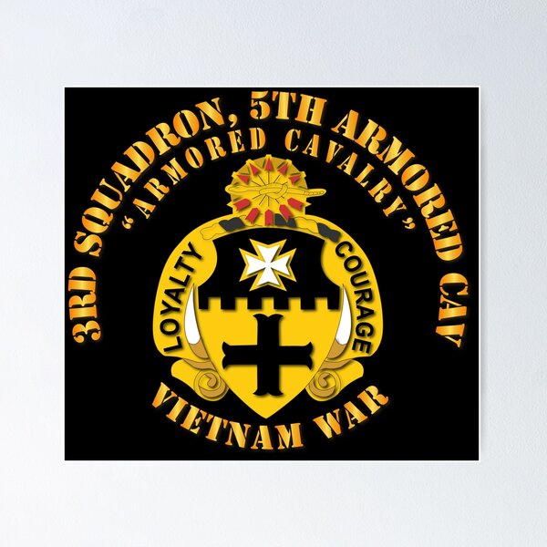 Item preview, Army  - 3rd Squadron, 5th Armored Cav - Vietnam War designed and sold by Military Insignia Products.