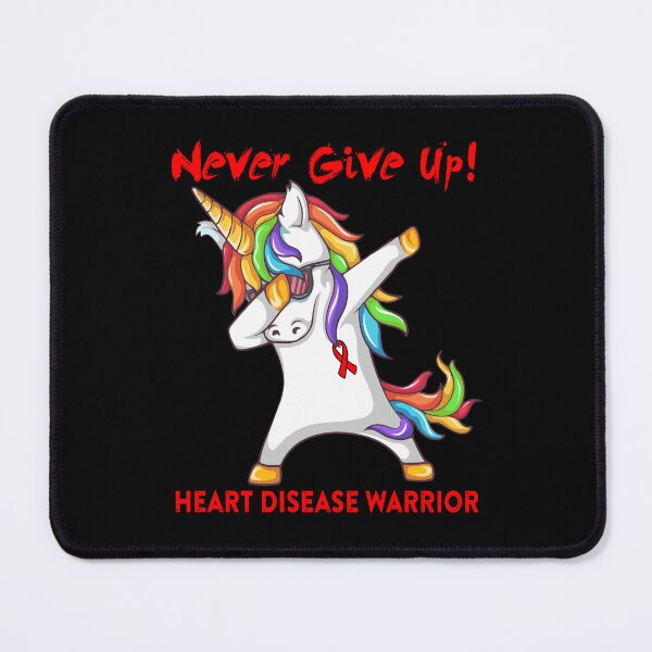 Item preview, Heart Disease Warrior - Never Give Up! - Support Heart Disease Warrior Gifts designed and sold by whlrcheryl.