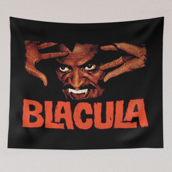 Item preview, Blacula Vintage Dracula Vampire Horror Movie designed and sold by ourkid.