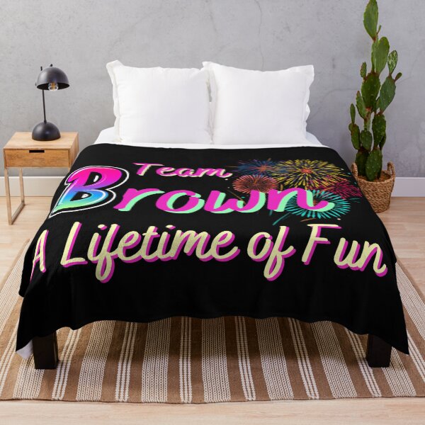 Item preview, Brown Family Monogram displays proud family characteristics designed and sold by Faelee.