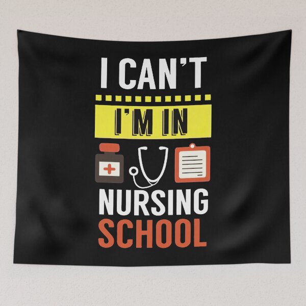 Item preview, I Can't I'm In Nursing School Nurse Student Medical designed and sold by KuylerKnight.