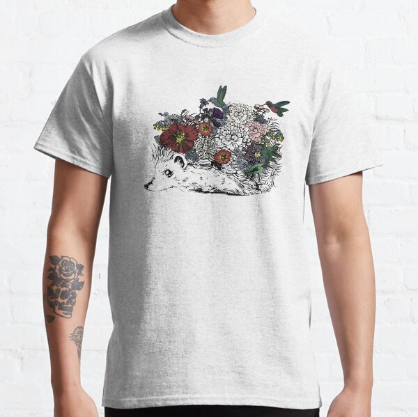 Hedgehog Flower Child Classic T-Shirt
