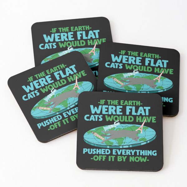 Item preview, Flat earth a cat would playing designed and sold by MollieCooper98.
