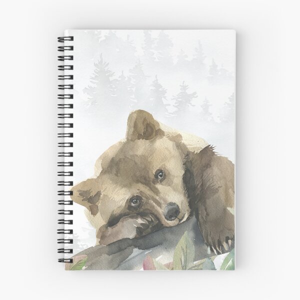 Item preview, Baby Bear Woodland designed and sold by WildAliceArt.