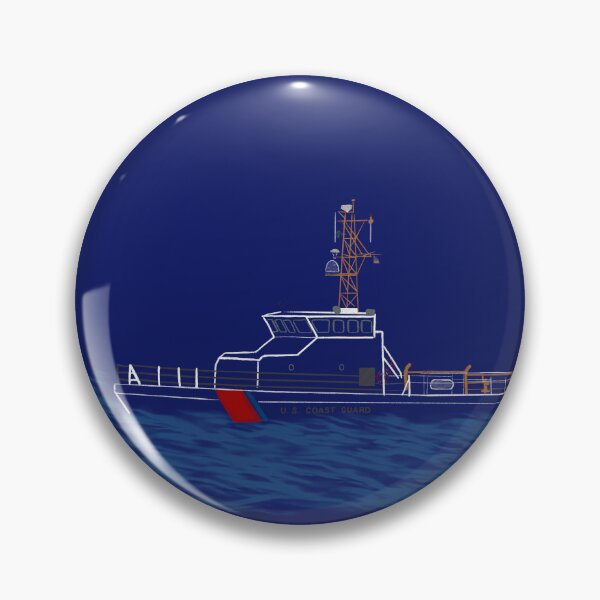 Item preview, Coast guard day solo ship designed and sold by CabinThreadCo.