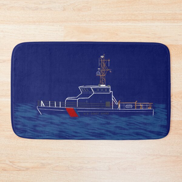Item preview, Coast guard day solo ship designed and sold by CabinThreadCo.