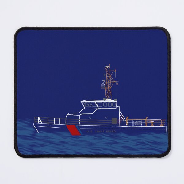 Item preview, Coast guard day solo ship designed and sold by CabinThreadCo.