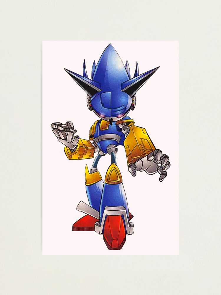 Mecha Sonic Photographic Print for Sale by Design-By-Dan