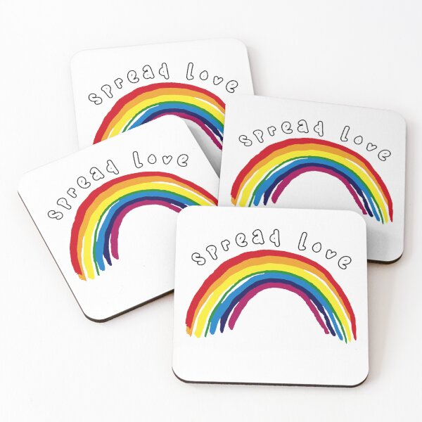 Item preview, SPREAD LOVE Rainbow designed and sold by everything4eva.