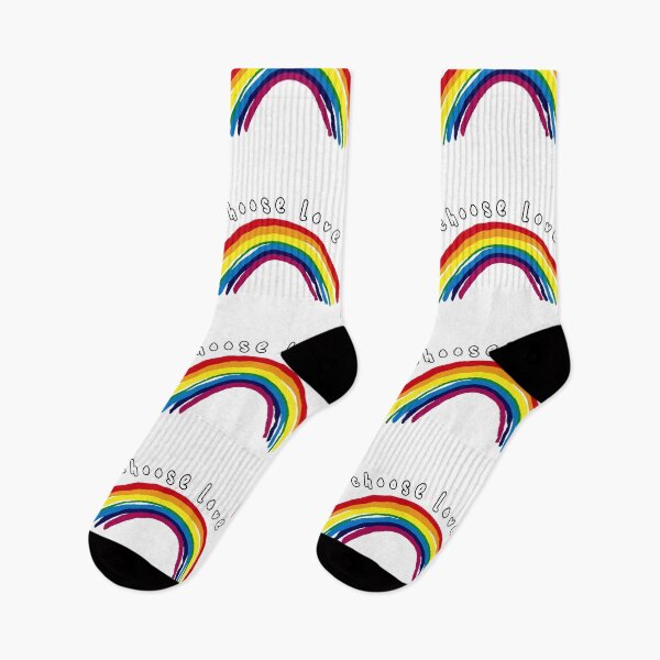 Item preview, CHOOSE LOVE Rainbow designed and sold by everything4eva.