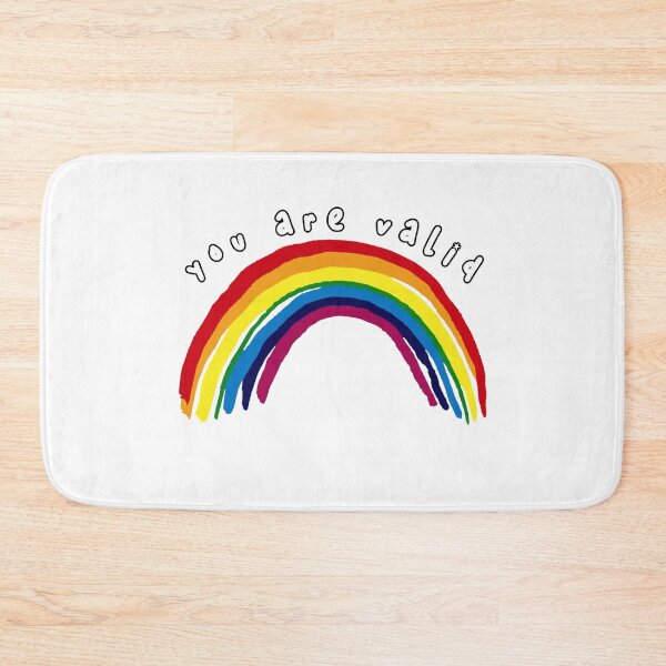 Item preview, YOU ARE VALID Rainbow designed and sold by everything4eva.