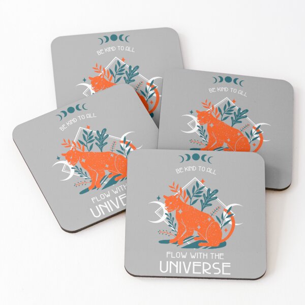 Item preview, Cat Designs T-ShirtFlow With The Universe Design designed and sold by YonagoTottori.