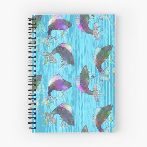 Item preview, Pattern - Jumping Fishes Rainbow designed and sold by Eejee-SK.