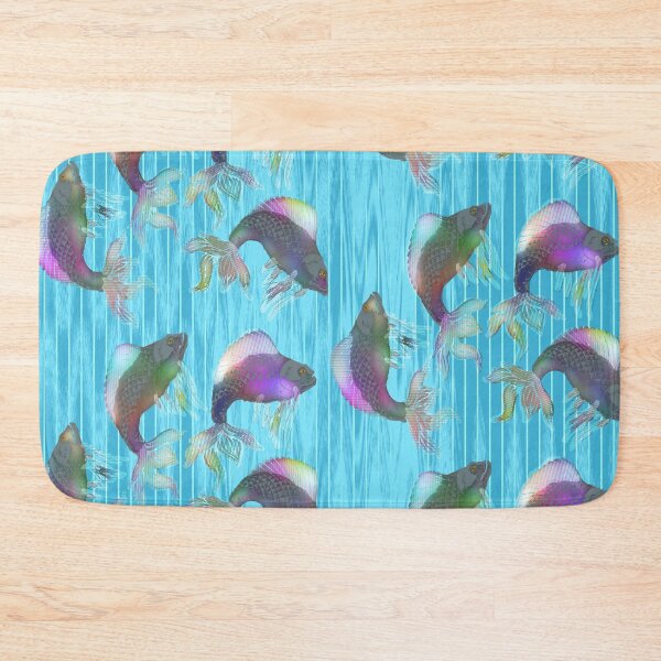 Item preview, Pattern - Jumping Fishes Rainbow designed and sold by Eejee-SK.