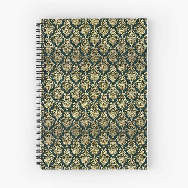 Item preview, Gold Brocade over Green Pattern designed and sold by JadeRyder.