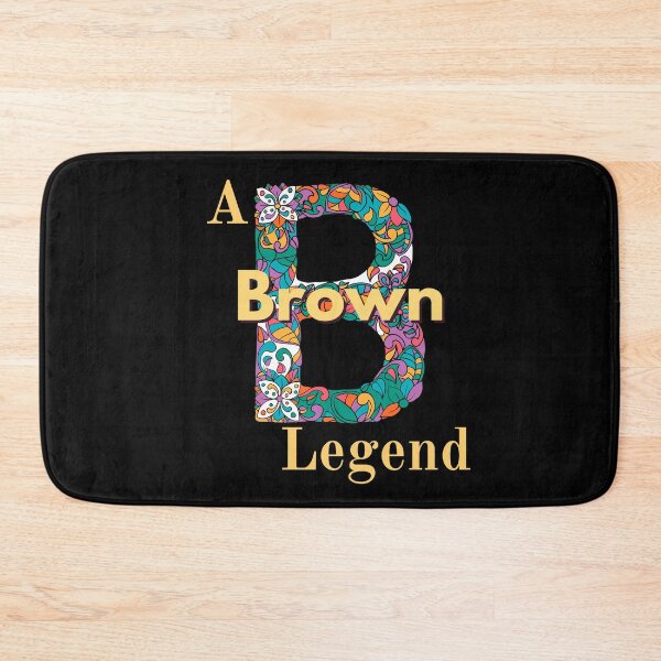 Item preview, Brown Family Monogram displays proud family characteristics designed and sold by Faelee.
