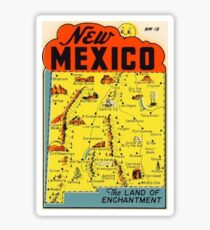 New Mexico Vintage Travel Decal - Land of Enchantment Sticker