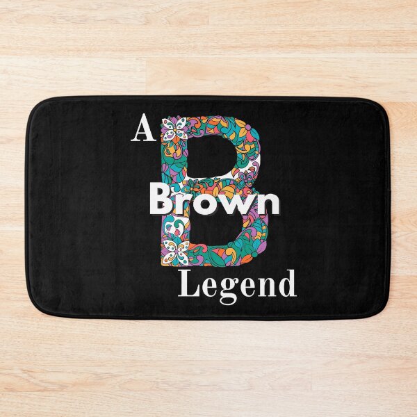 Item preview, Brown Family Monogram displays proud family characteristics designed and sold by Faelee.