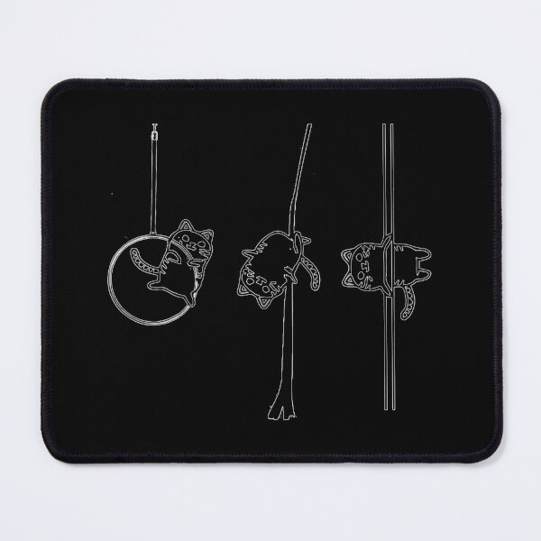 Item preview, Circus Aerialist cat Aerialist Yogi Dancer Aerial Hoop designed and sold by molashgavan1.