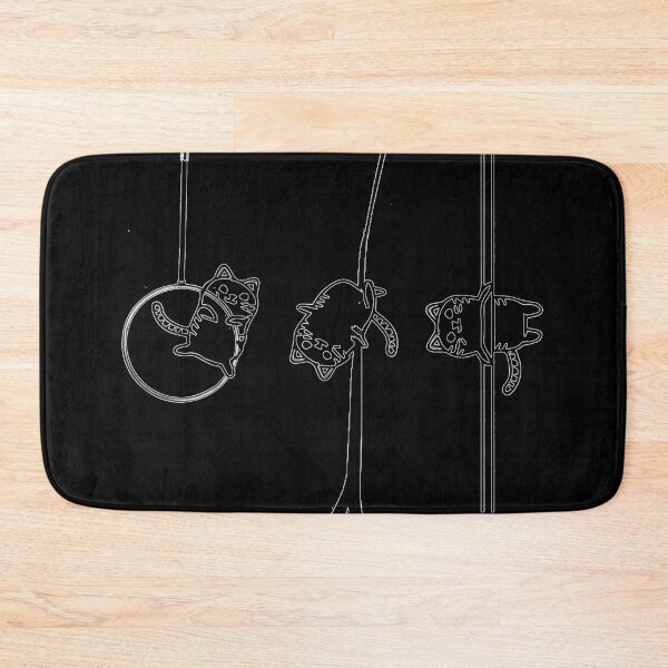Item preview, Circus Aerialist cat Aerialist Yogi Dancer Aerial Hoop designed and sold by molashgavan1.