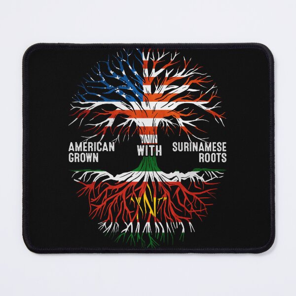Item preview, American Grown With Surinamese Roots Tree Suriname Flag designed and sold by MoHaCo.