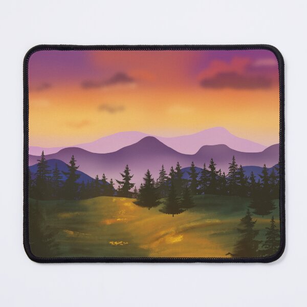 Item preview, Mountain Sunset designed and sold by Happyhails-art.