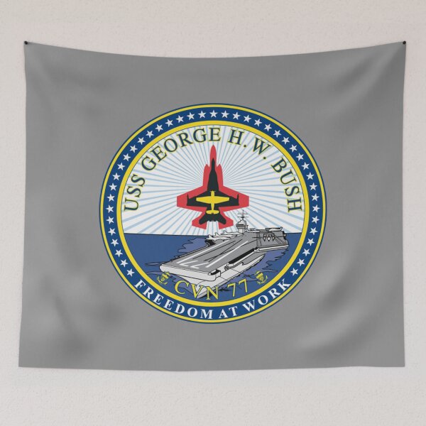 Item preview, Cvn 77 T-ShirtUSS George H.W. Bush (CVN-77) designed and sold by YonagoTottori.