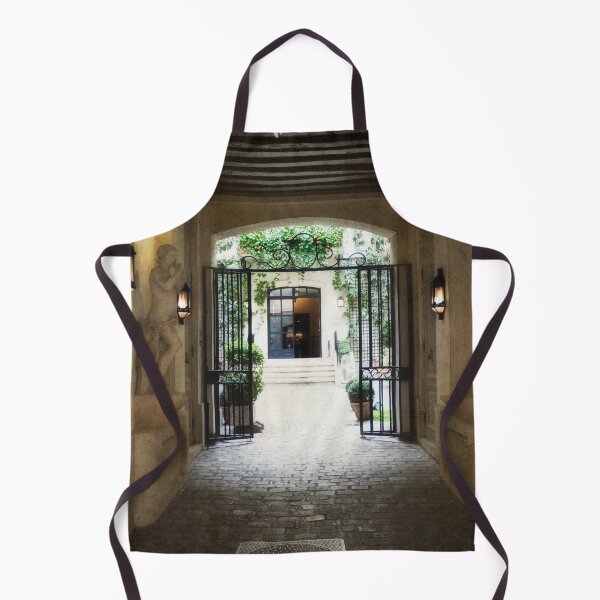 Aperçu de l'œuvre Cour fleurie - Relais Christine - Paris - France créée et vendue par Yannik Hay.