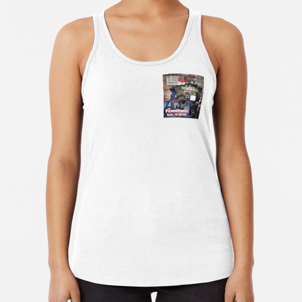 Sorry No Refunds  Racerback Tank Top