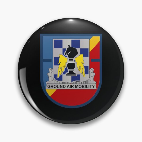 Item preview, Army - 1st Bn (Attack) - 82nd Aviation Regiment Flash w DUI wo Txt designed and sold by Military Insignia Products.