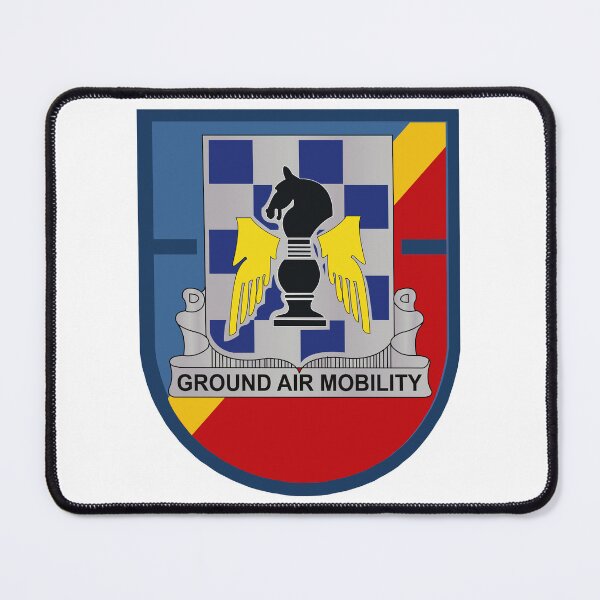 Item preview, Army - 1st Bn (Attack) - 82nd Aviation Regiment Flash w DUI wo Txt designed and sold by Military Insignia Products.