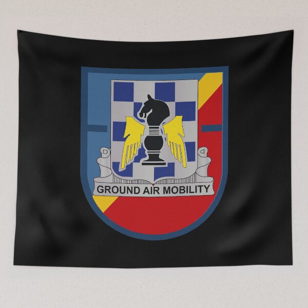 Item preview, Army - 1st Bn (Attack) - 82nd Aviation Regiment Flash w DUI wo Txt designed and sold by Military Insignia Products.