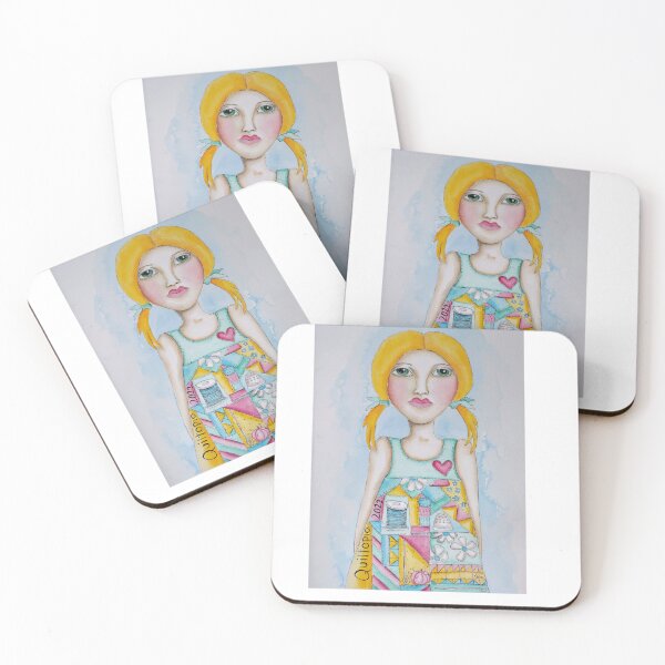 Item preview, Quiltopia girl designed and sold by Funartbypato.