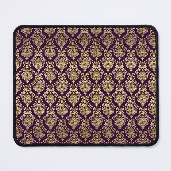 Item preview, Gold Brocade over Purple Pattern designed and sold by JadeRyder.